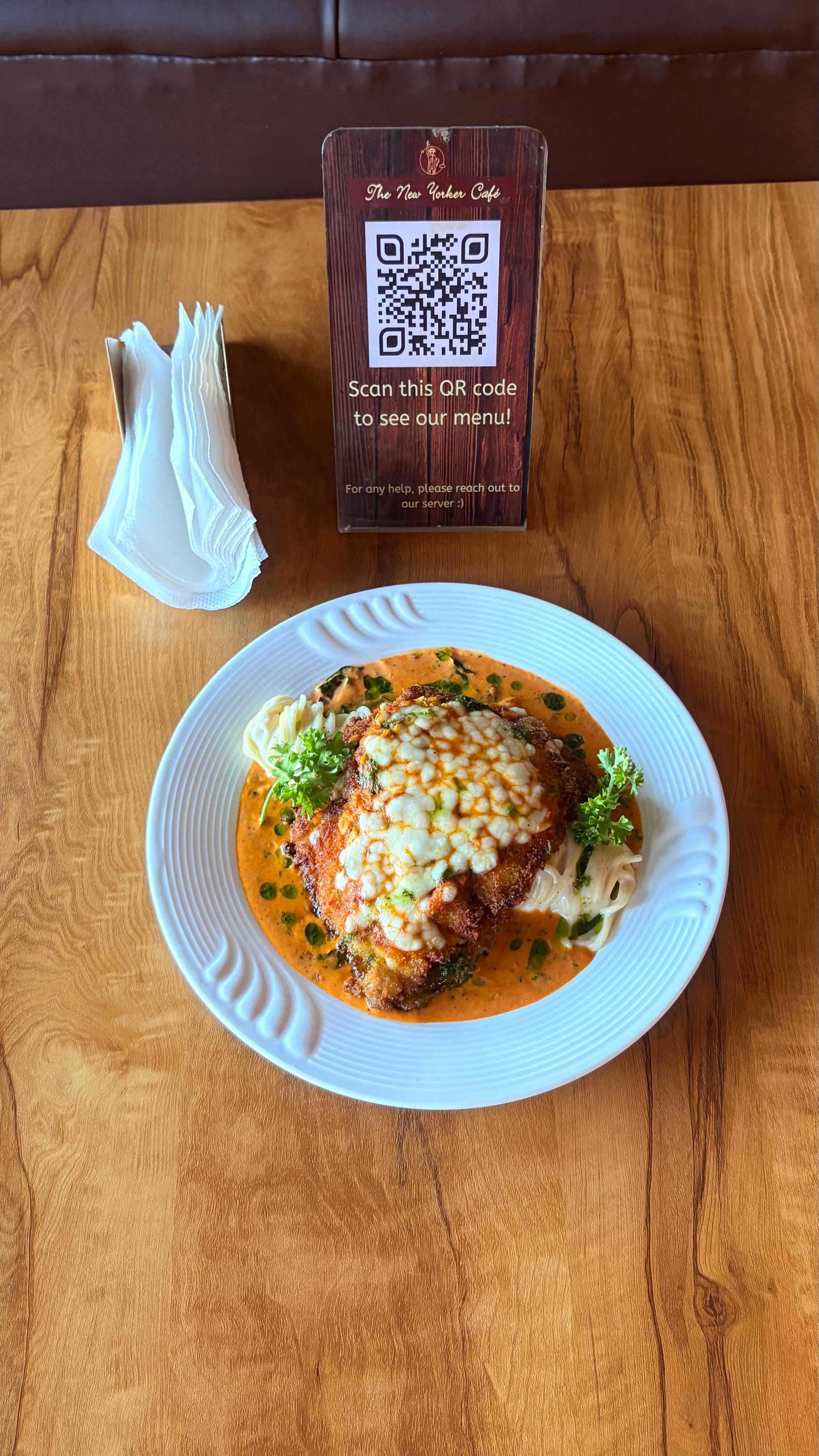 Chicken Parm A la Vodka
